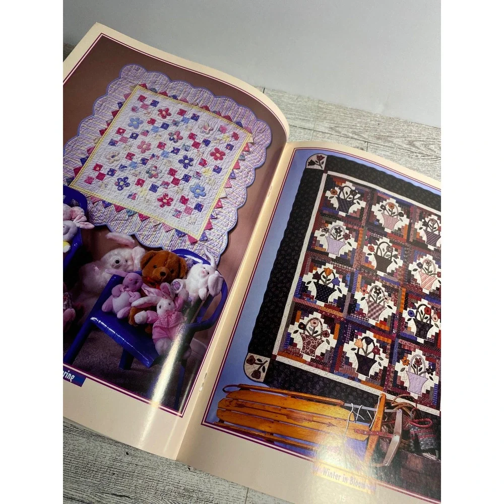 Learn To Make Quilts with Flannel Fabric Terry Johnson-Huhta 1999‎ Patterns 4180